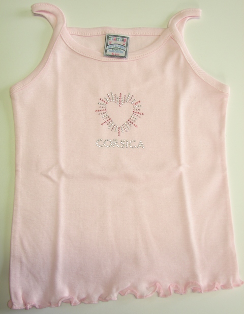 TCHI TCHO STRASS COEUR ETOILE 4 Ans Rose