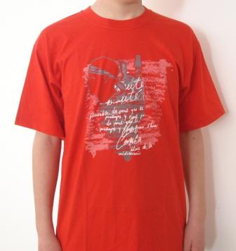 Tee shirt CORSICA N°B rouge L