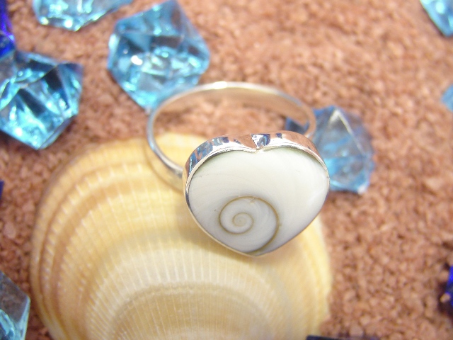 Bague coeur ste lucie