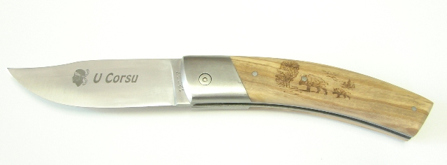 U Corsu 22 cm olivier 1M sanglier