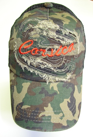 CASQUETTE HOMME CAMO CORSICA Noir/Camouflé