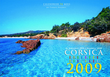 Calendrier Corsica 2008/2009 illustré