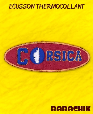 Ecusson Corse thermocollant N°18
