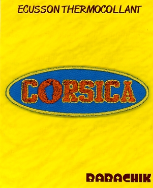 Ecusson Corse thermocollant N°20