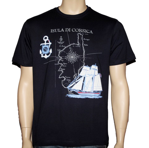 Tee-Shirt isula di Corsica