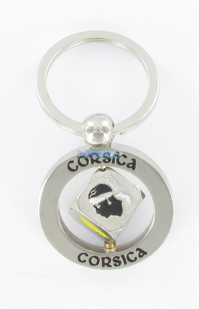 Porte clés dé tournant Corsica