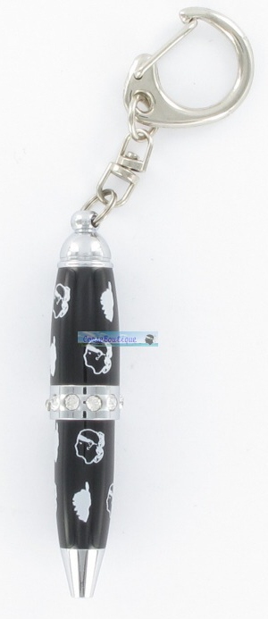 Porte clés noir stylo Corse