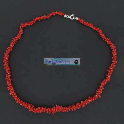 Collier corail 47 cm