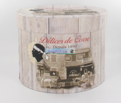 Coffret décoré avec 2 tasses délices de corse