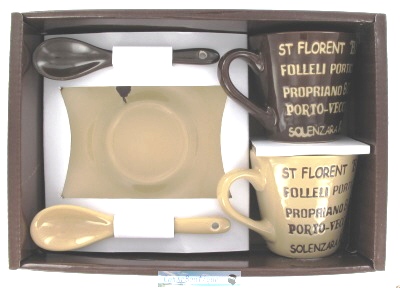 Duo tasses à café villes de corse
