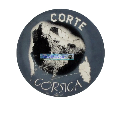 Magnet metal CORTE noir bleuté