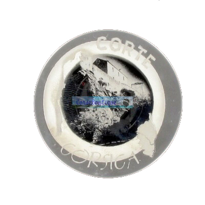 Magnet metal CORTE argenté