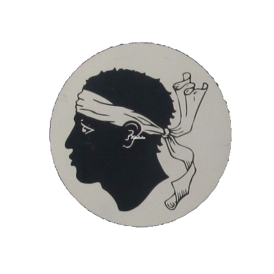 Magnet metal tete de maure