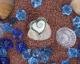 Bague Coeur oeil de St Lucie et Abalone 1373