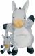 Peluche marionette âne 3079