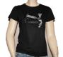 Tee-Shirt femme strass bandeau
