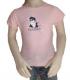 Tee shirt strass glitter kitten