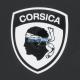 Autocollant ecusson tête de maure Corsica GM D