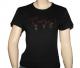 Tee-Shirt femme Corse paillettes