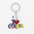 Porte clés Multicolore I love Corsica