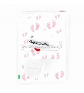   Baby Girl Card Socken 3.75