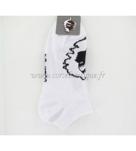   Calcetines cortos N° 4 blancos Carte + Tête de Maure 4