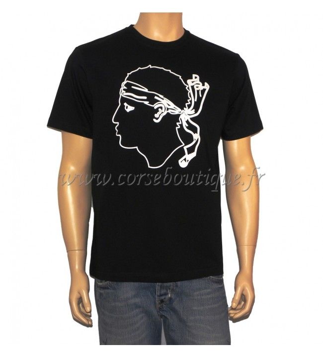 Basic Tee-Shirt Moor's Head Big contour 12 Basic Tee-Shirt Moor's Head Big contour 12