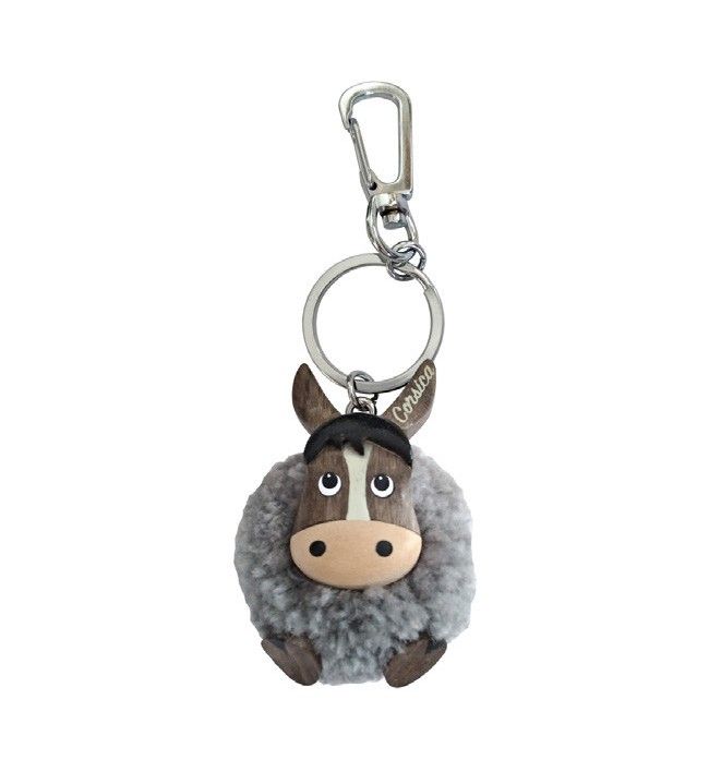   Plush donkey key ring 4
