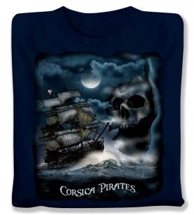   Tee-Shirt Pirate ship child 15.5