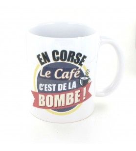   Mug En Corse le café c'est de la bombe 6.7