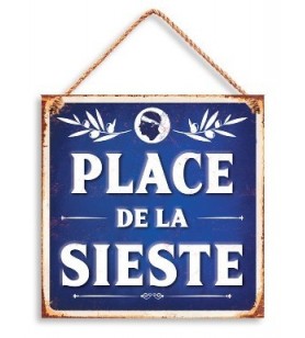 Metal plate for the siesta place 6.9