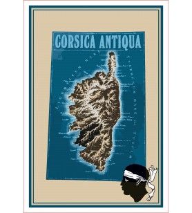   Theedoek Corsica antiqua 5.5