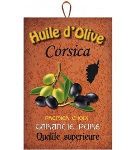   Strofinaccio olio d'oliva Corsica 50 x 75 cm 4.5