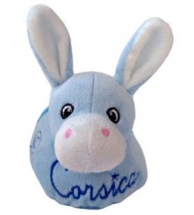   Corsica slippers for baby in the shape of donkey decorated with stars 12.5