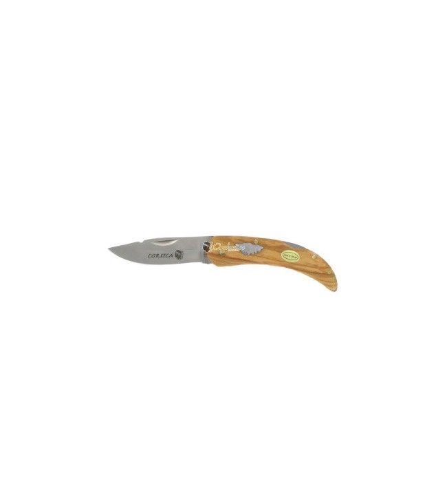 Olijf houten mes 17 cm Corsicaanse kaart 17.5 Olijf houten mes 17 cm Corsicaanse kaart 17.5