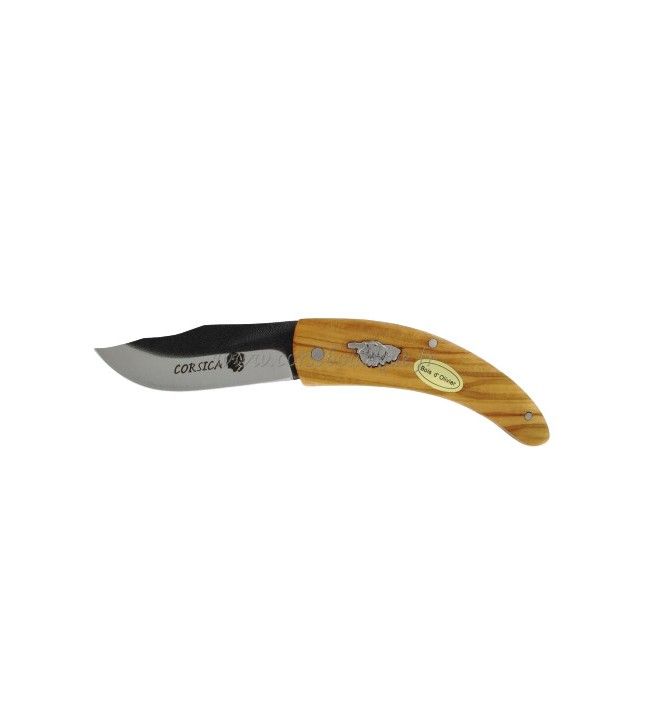   Olive Wood Knife 18Cm Carbon Blade 28