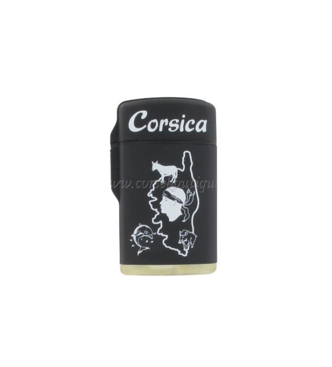 Briquet Tempête Noir Flamme rouge - 16,50€