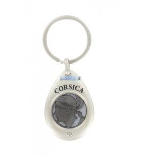   Keychain token of caddy head of Moor Corsica 5.3