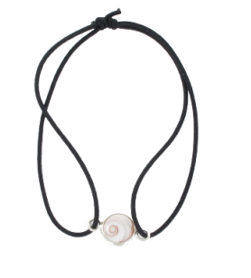   Elastic bracelet and round mediterranean saint lucia's eye 9.5