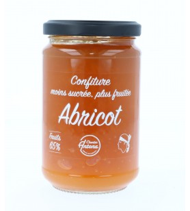 Confiture fruitée d'abricot de Corse allégée en sucre - 325 gr