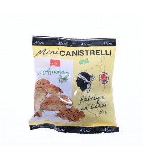Mini canistrelli aux amandes - 100 gr