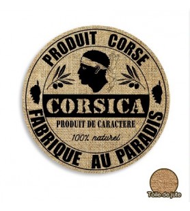 Tischset Produkt Korsika