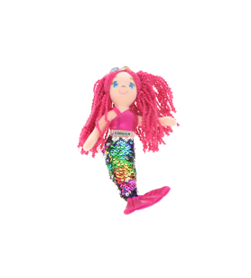 Corsica fuchsia mermaid doll