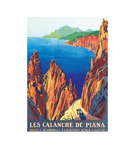 Poster Les Calanche de Piana