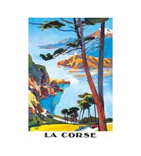Poster Corsica Porto Piana
