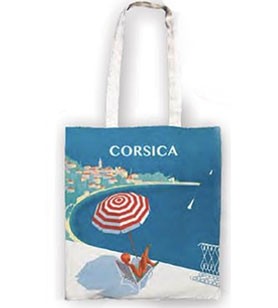 Cabas parasol Corsica