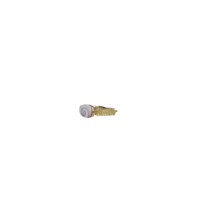 Bague en plaqué or anneau ciselé Oeil de sainte Lucie de méditerranée de forme ovale