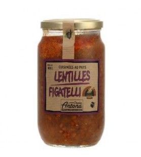   Figatelli Lentils Corsica Gastronomia - 800g 12.3