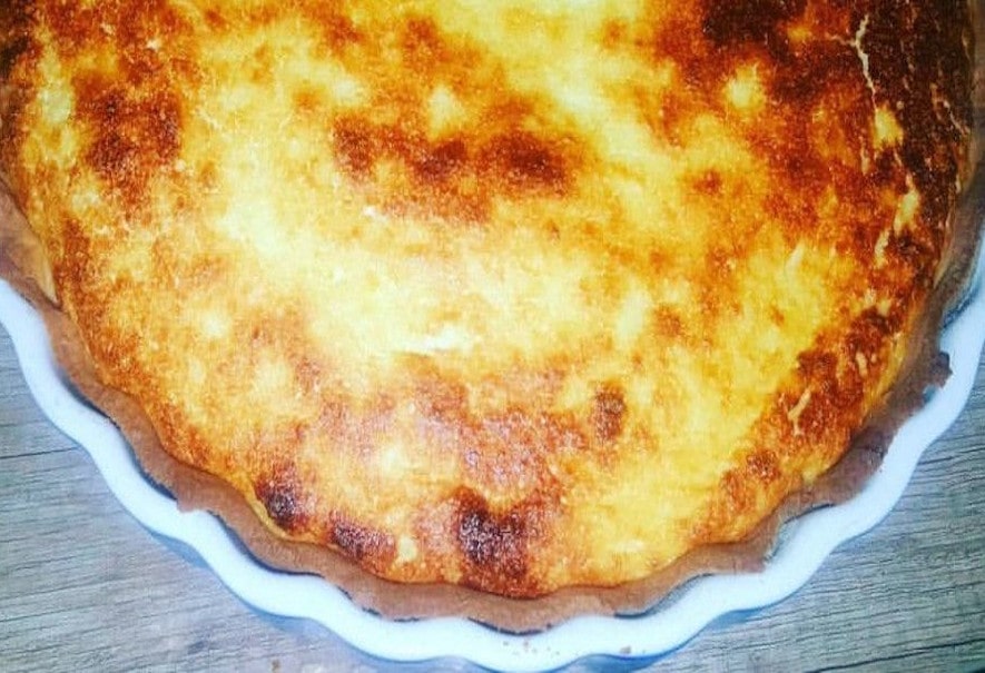 Recipe of the ambrucciata: lemon pie and brocciu